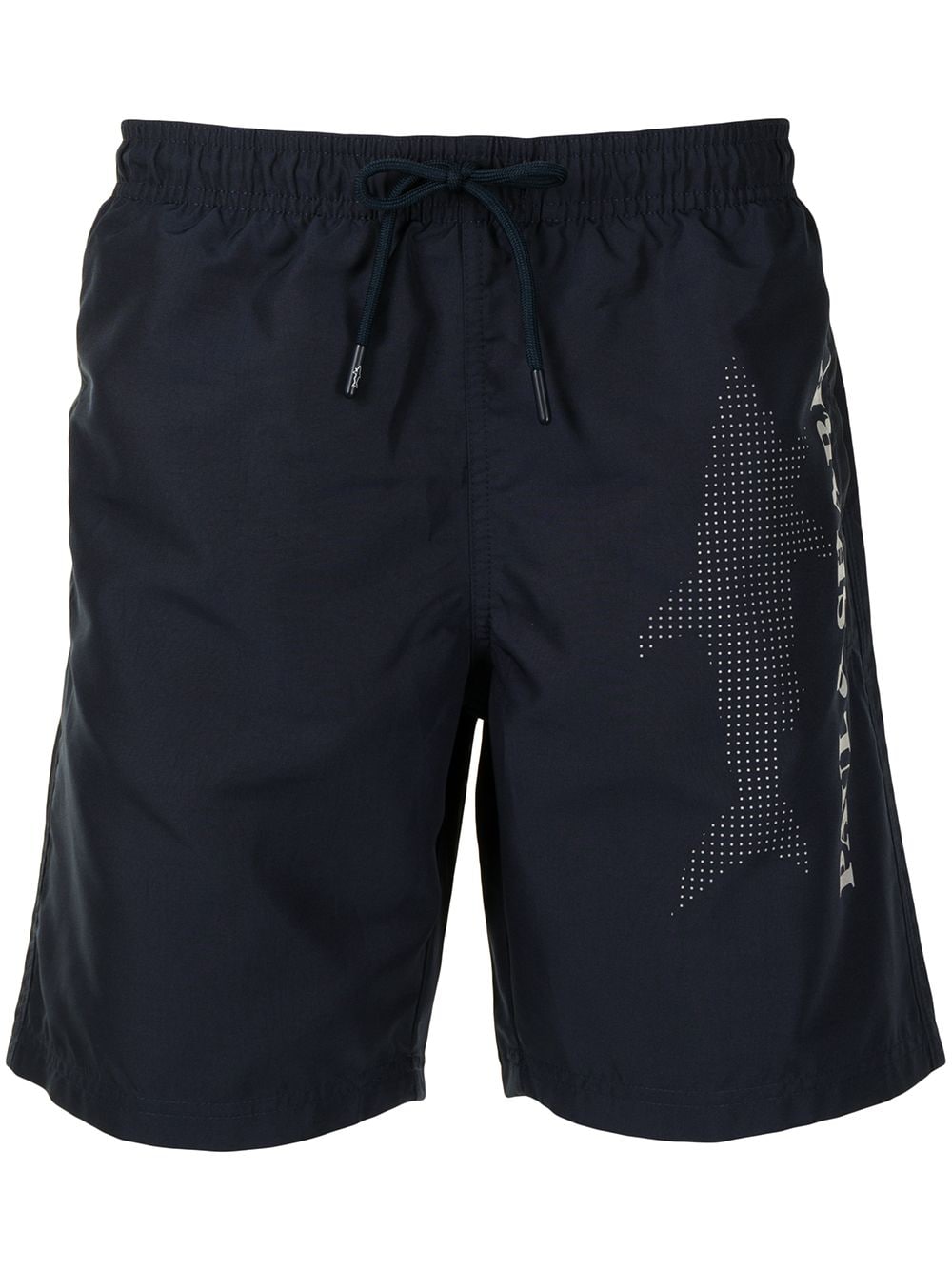 Paul & Shark logo-print swimming shorts - Blue von Paul & Shark