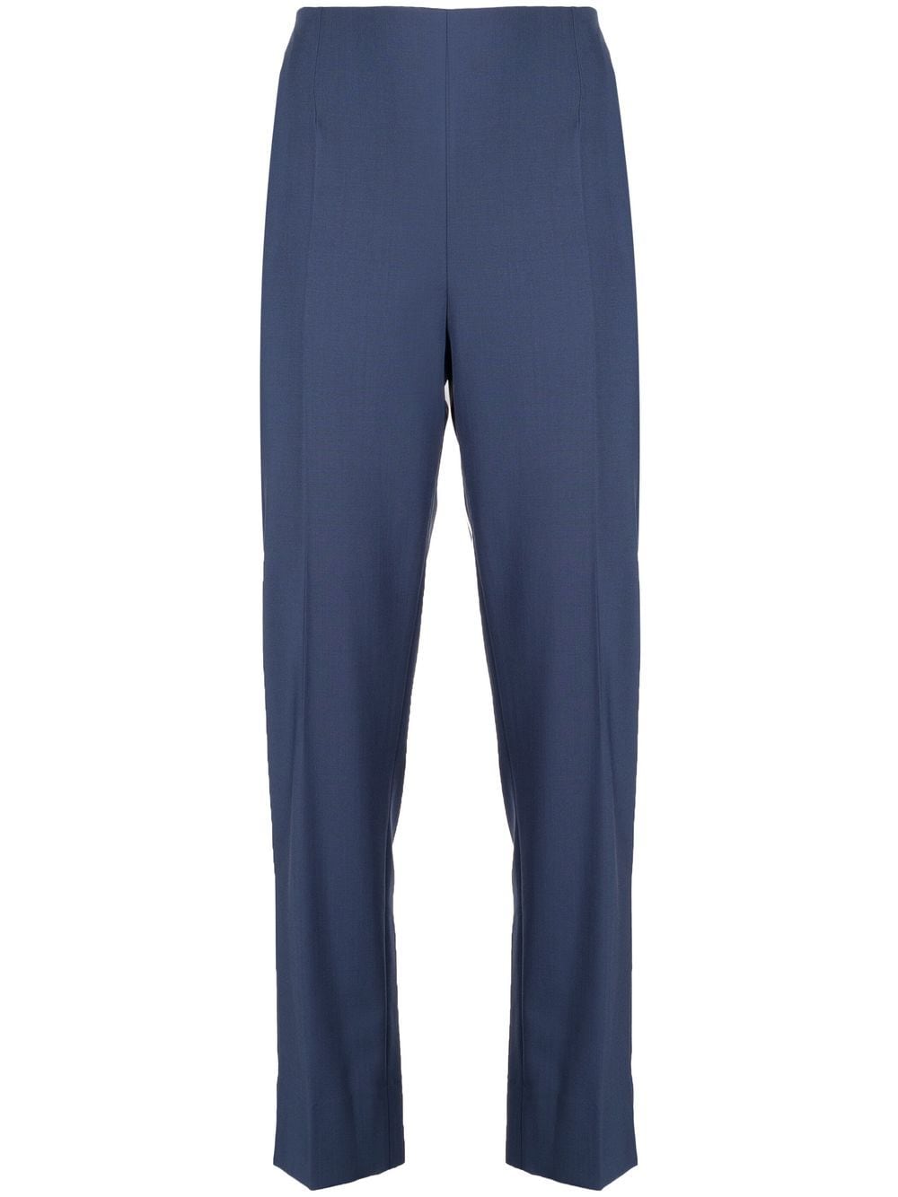 Paule Ka Laine fine high waisted tapered trousers - Blue von Paule Ka