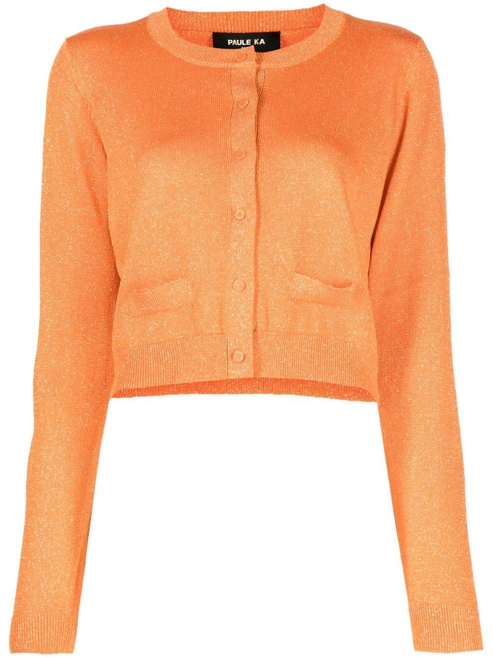 Paule Ka button-down knit cardigan - Orange von Paule Ka