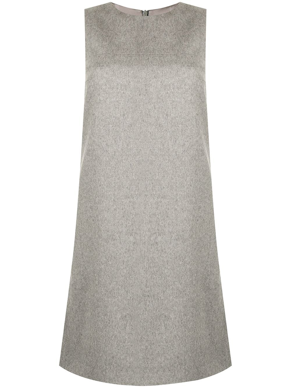 Paule Ka flannel shift dress - Grey von Paule Ka