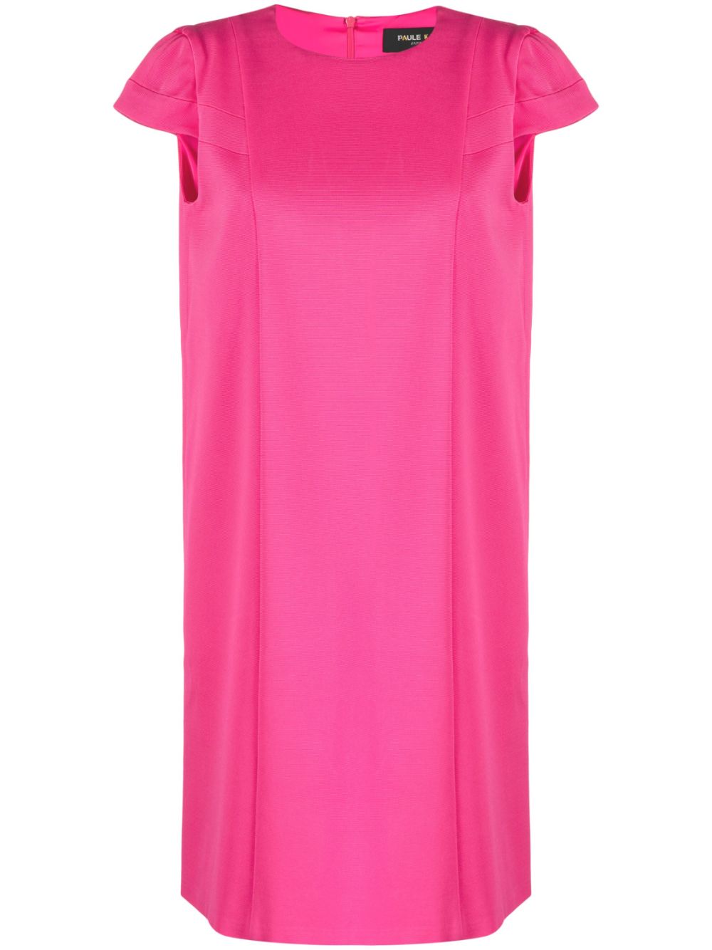 Paule Ka short-sleeve zip-fastening dress - Pink von Paule Ka