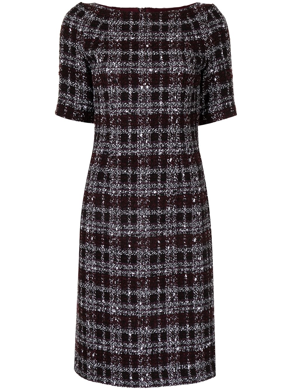 Paule Ka tweed fitted dress - Purple von Paule Ka