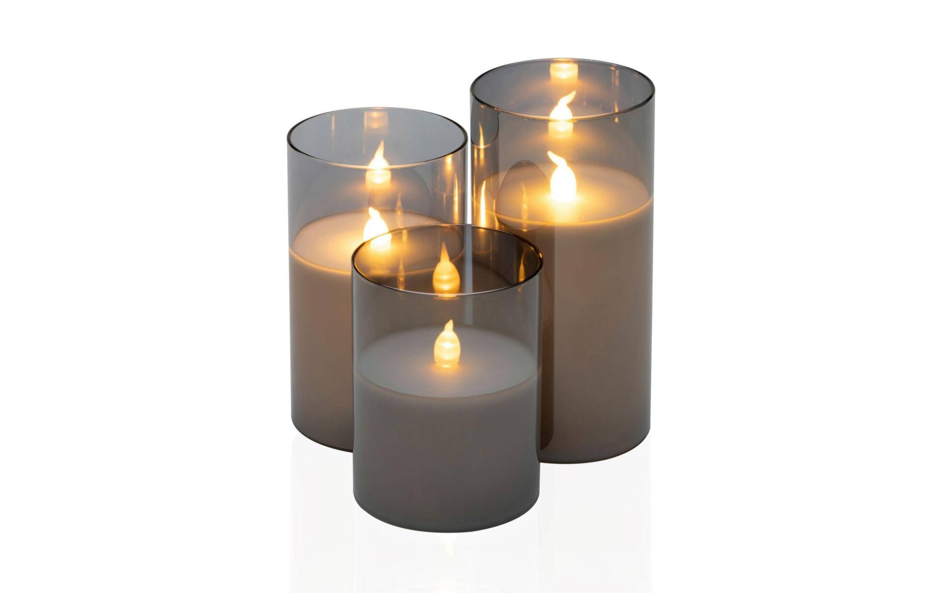 Pauleen LED-Kerze »LED-Kerzen Set Classy Smoke« von Pauleen
