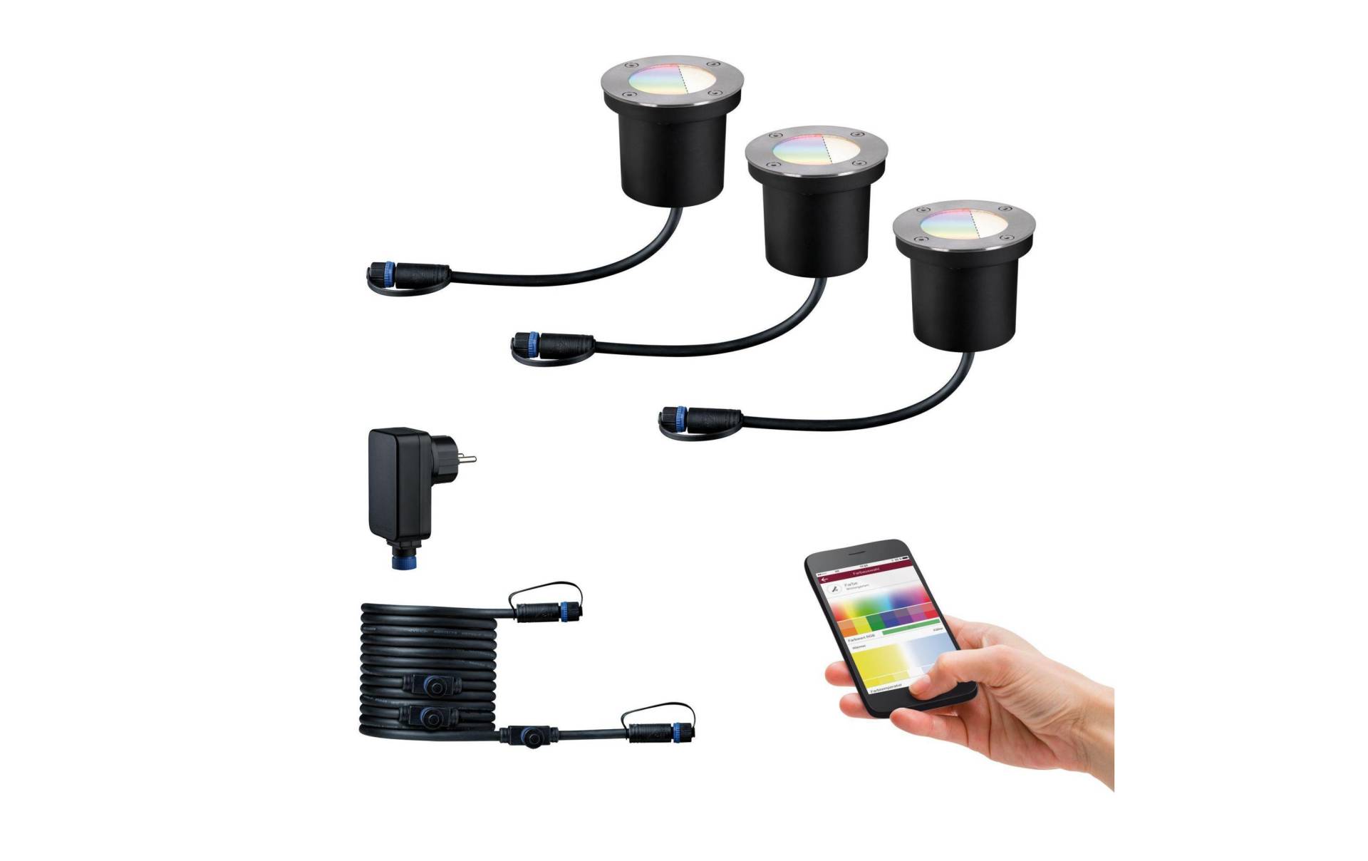 Paulmann Gartenleuchte »Plug & Shine RGBW Basis, ZigBee« von Paulmann