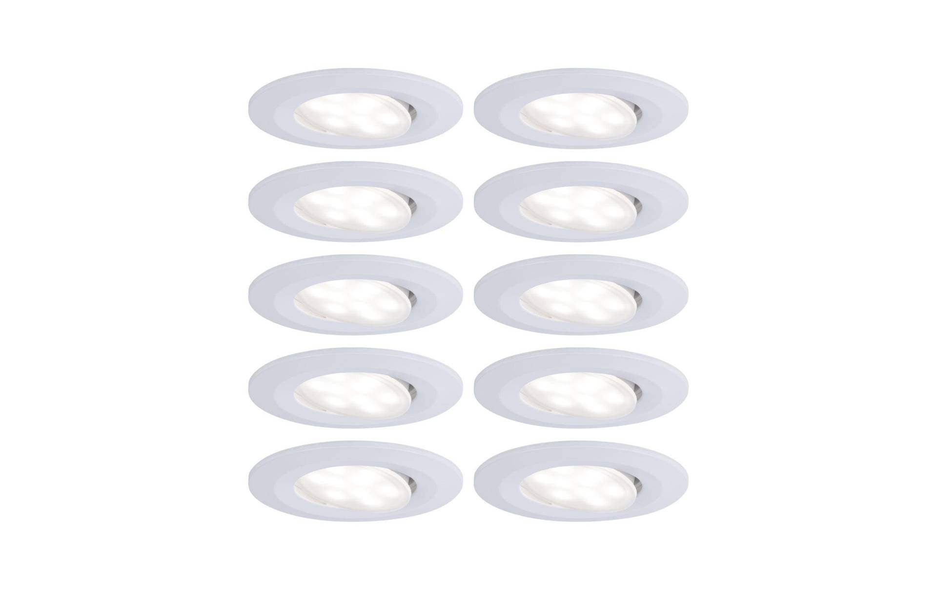 Paulmann LED Deckenspot »LED Calla Basisset, 10 x 4000K«, 10 flammig von Paulmann