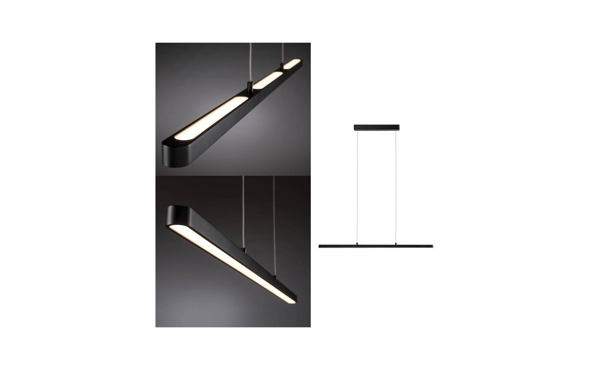 Paulmann LED Pendelleuchte »Lento, 42 W, 2700 K«, 1 flammig Paulmann LED Pendelleuchte »Lento, 42 W, 2700 K«, 1 flammig von Paulmann