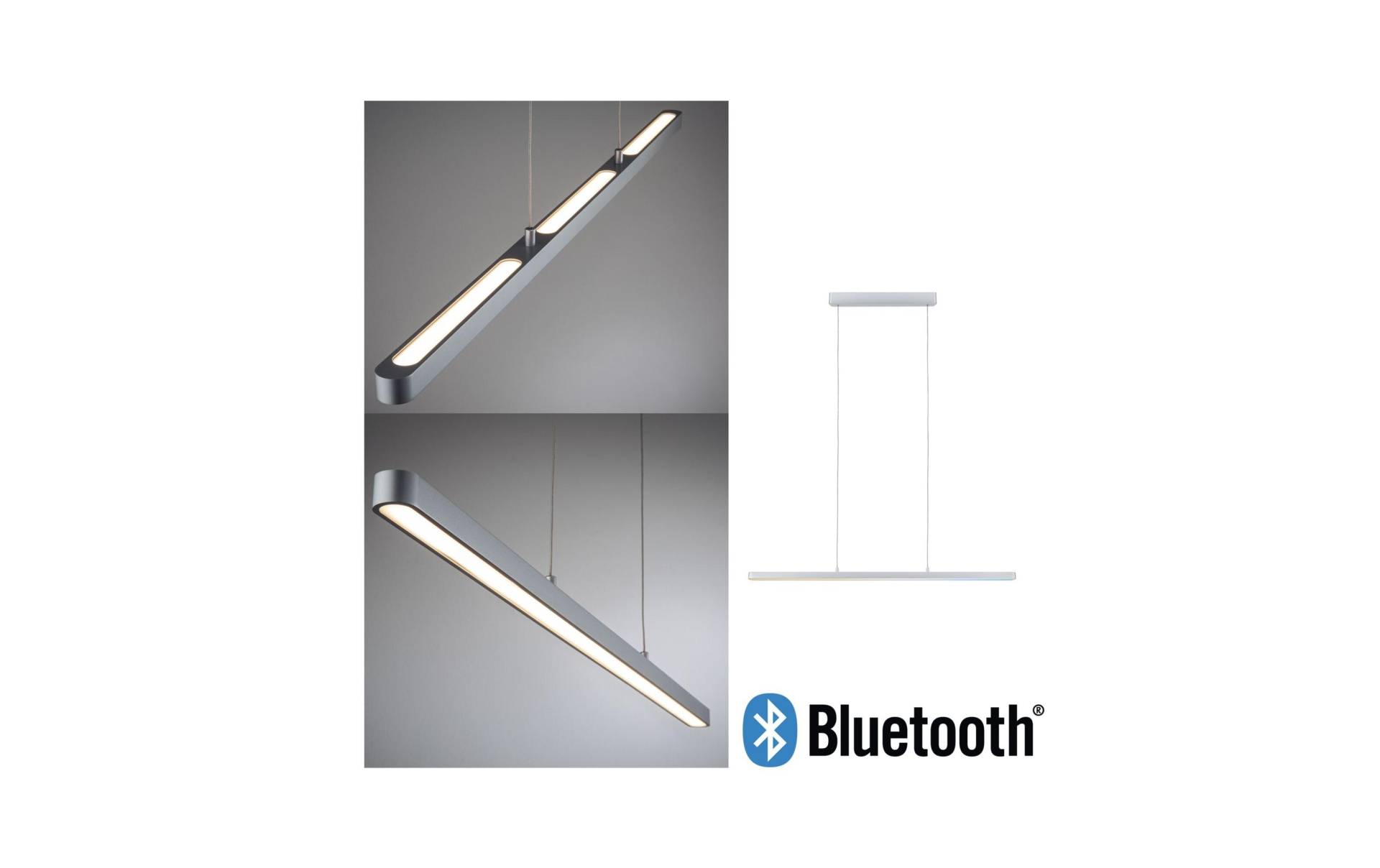 Paulmann LED Pendelleuchte »Lento, 43 W, 2700 - 6500 K, BT«, 1 flammig Paulmann LED Pendelleuchte »Lento, 43 W, 2700 - 6500 K, BT«, 1 flammig von Paulmann