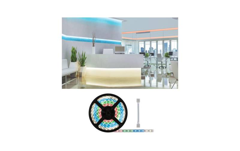 Paulmann LED-Streifen »MaxLED 500 LED Strip RGBW inkl. Adapterkabel 10 m« von Paulmann