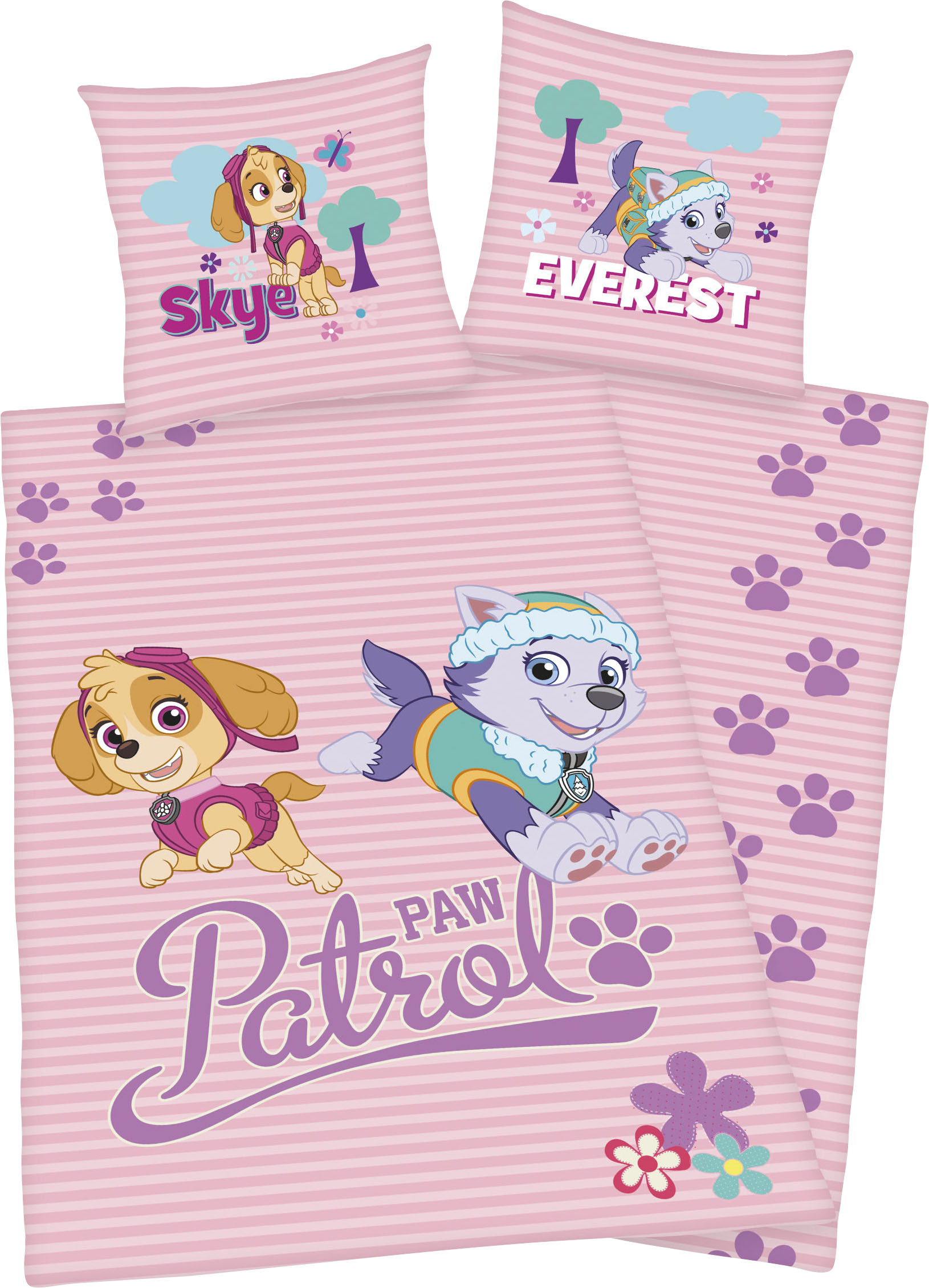 PAW PATROL Kinderbettwäsche »Skye und Everest« von Paw Patrol