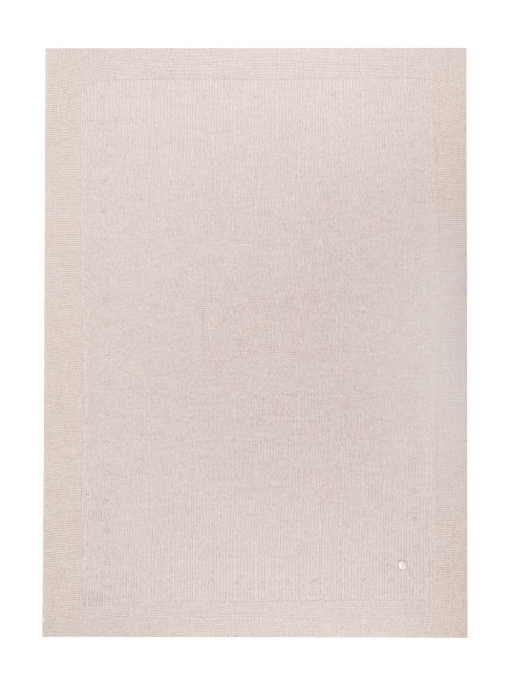 Paz Rodriguez Magia wool blanket - Neutrals von Paz Rodriguez