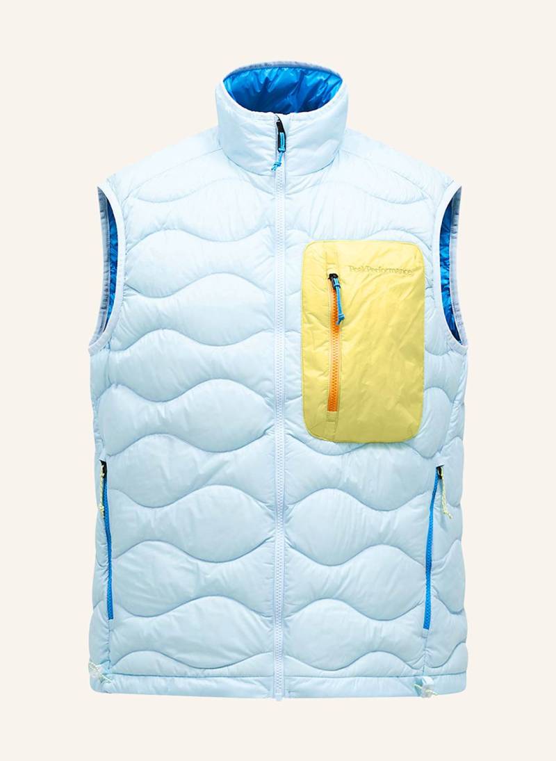 Peak Performance Daunenweste Utility Helium blau von Peak Performance