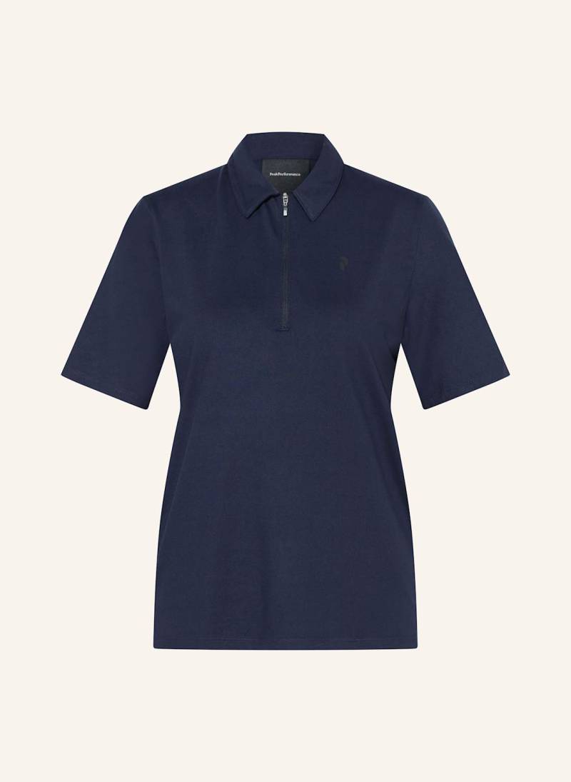 Peak Performance Funktions-Poloshirt Comfort blau von Peak Performance