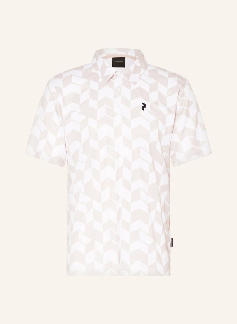 Peak Performance Funktions-Poloshirt Graphic beige von Peak Performance