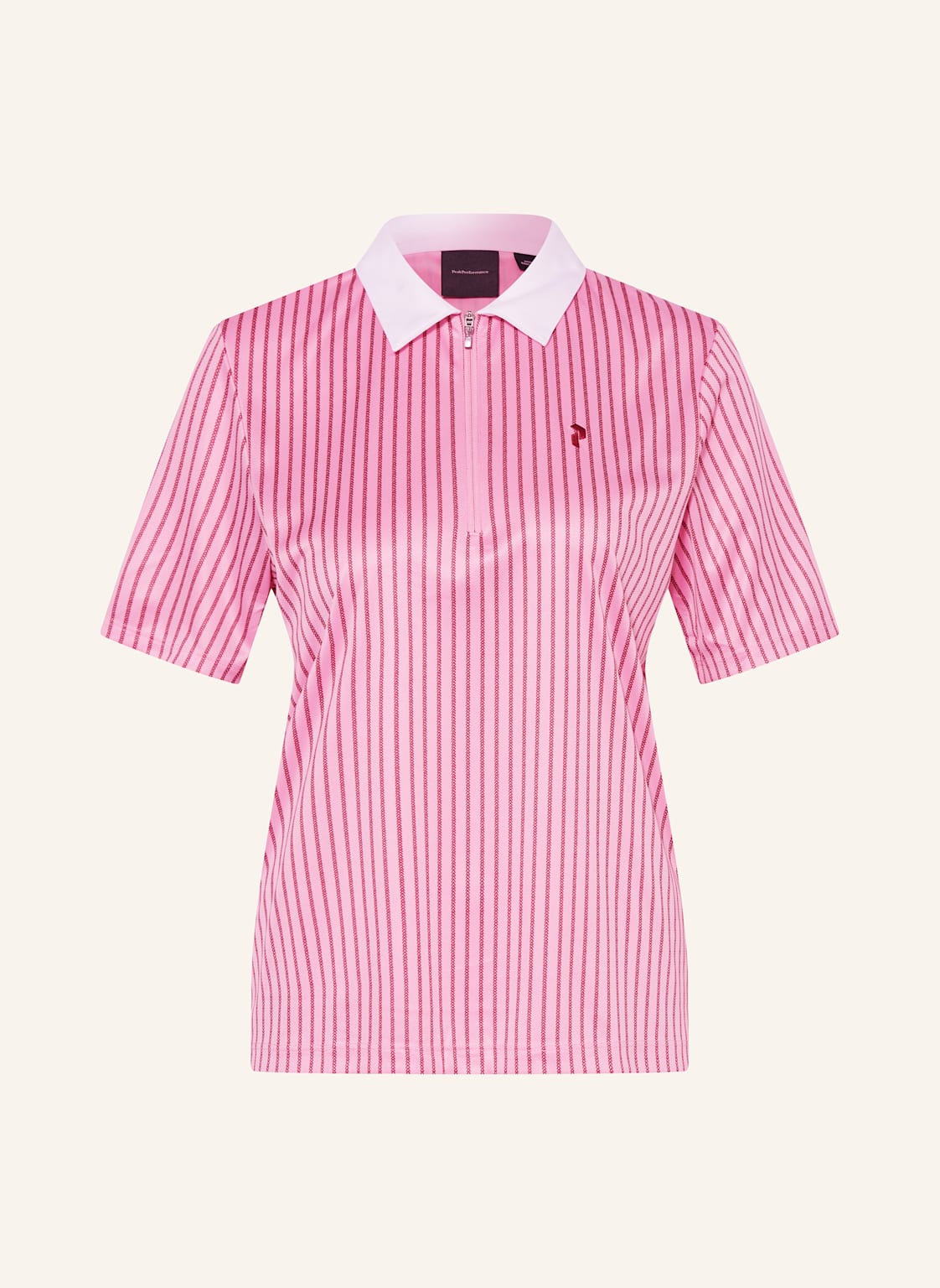 Peak Performance Funktions-Poloshirt Graphic rosa Peak Performance Funktions-Poloshirt Graphic rosa von Peak Performance