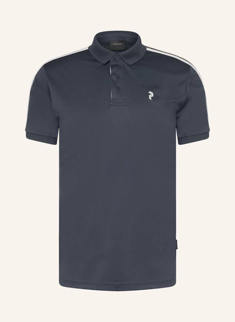 Peak Performance Funktions-Poloshirt Player blau von Peak Performance