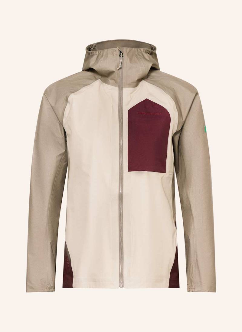 Peak Performance Hardshell-Jacke Trail 3l Hipe beige von Peak Performance