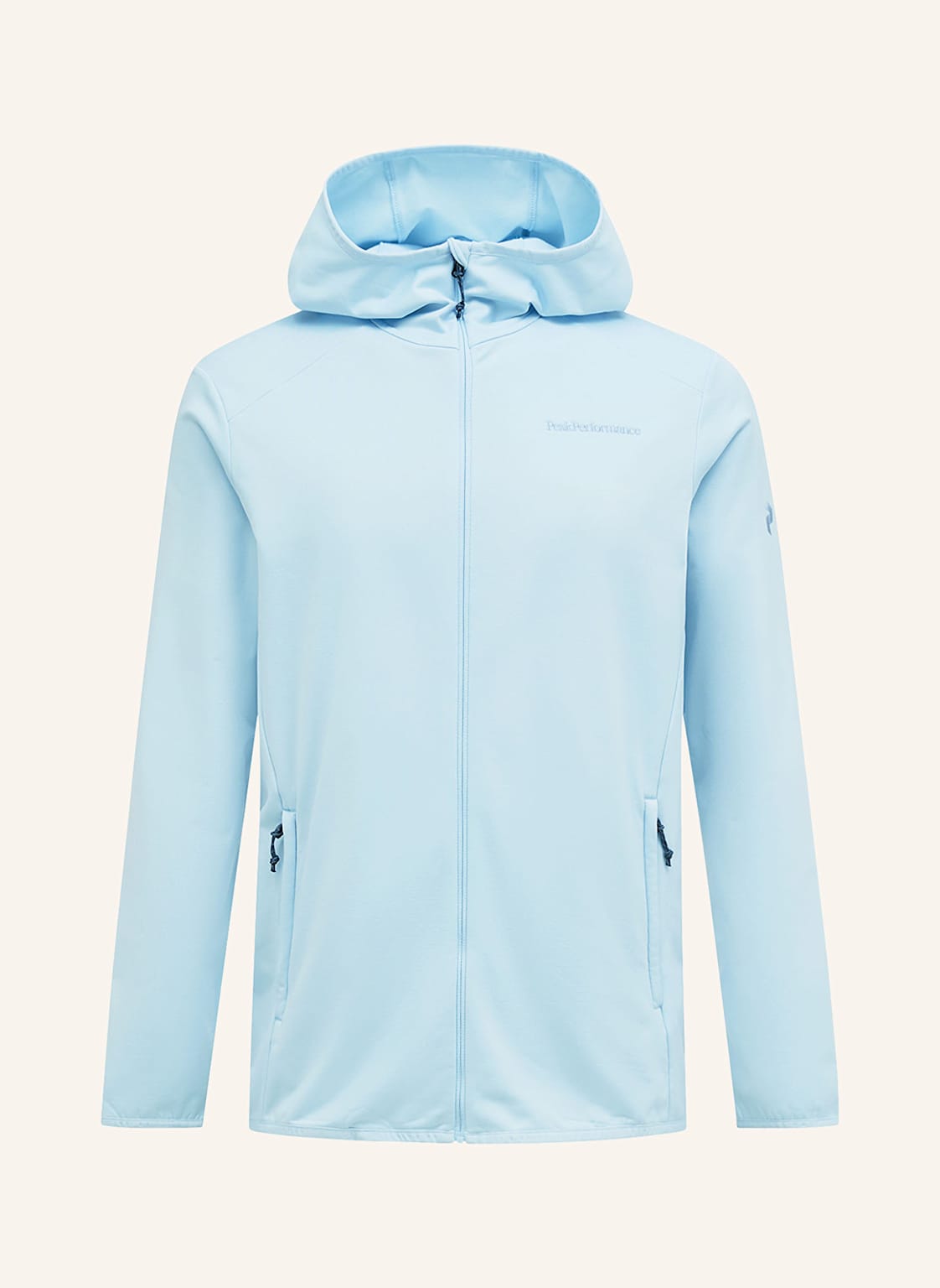 Peak Performance Midlayer-Jacke Light Zip Hood blau Peak Performance Midlayer-Jacke Light Zip Hood blau von Peak Performance