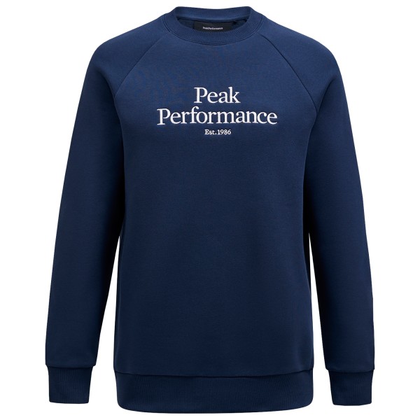 Peak Performance - Original Crew - Pullover Gr XL blau von Peak Performance