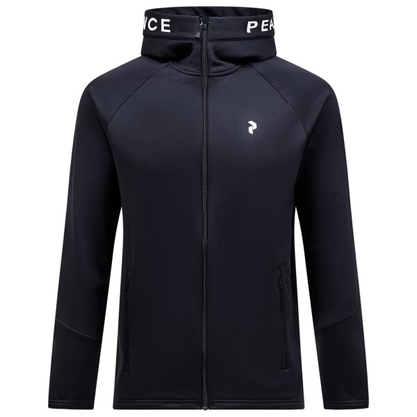 Peak Performance - Rider Zip Hood - Fleecejacke Gr XXL schwarz von Peak Performance