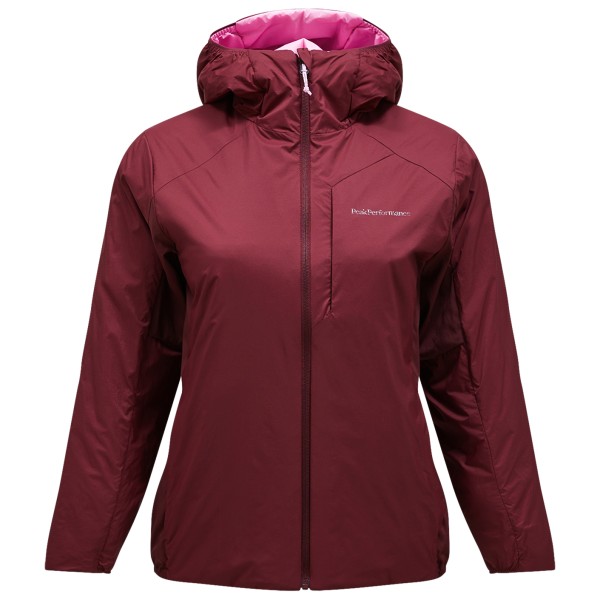 Peak Performance - Women's Freelight Reversible Hood - Kunstfaserjacke Gr XS rot von Peak Performance