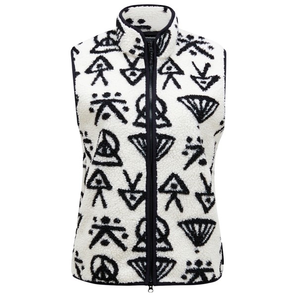Peak Performance - Women's Graphic Pile Vest - Fleecegilet Gr S grau Peak Performance - Women's Graphic Pile Vest - Fleecegilet Gr S grau von Peak Performance