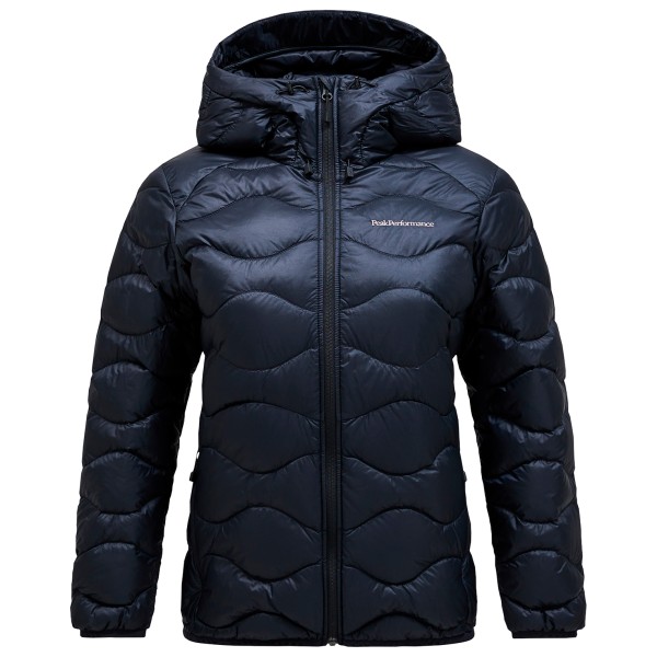 Peak Performance - Women's Helium Down Hood Jacket - Daunenjacke Gr S blau/schwarz von Peak Performance