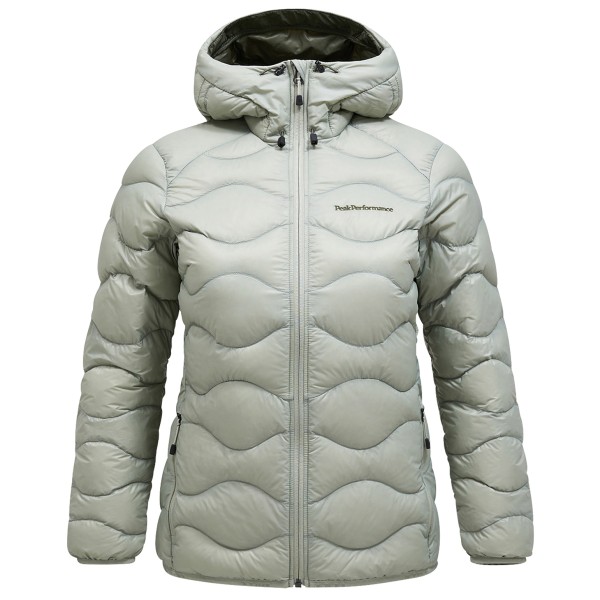 Peak Performance - Women's Helium Down Hood Jacket - Daunenjacke Gr S grau von Peak Performance