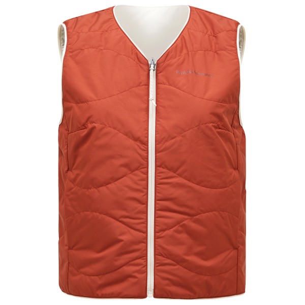 Peak Performance - Women's Insulated Reversable Vest - Kunstfasergilet Gr M rot von Peak Performance