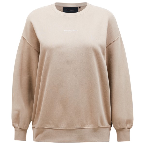 Peak Performance - Women's Original Terry Crew - Pullover Gr S beige Peak Performance - Women's Original Terry Crew - Pullover Gr S beige von Peak Performance