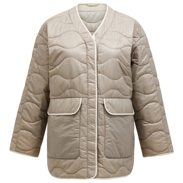 Peak Performance - Women's Quilted Oversized Liner - Kunstfaserjacke Gr M;XS beige;rot von Peak Performance