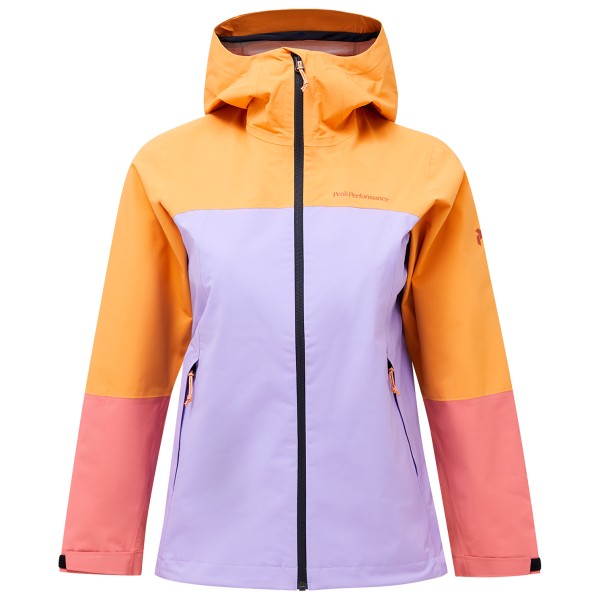 Peak Performance - Women's Trail Hipe Shell Jacket - Regenjacke Gr L;M;S;XL;XS blau;rosa/rot Peak Performance - Women's Trail Hipe Shell Jacket - Regenjacke Gr L;M;S;XL;XS blau;rosa/rot von Peak Performance