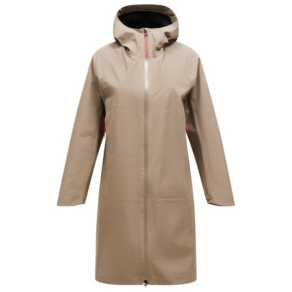 Peak Performance - Women's Treeline Shell Parka - Parka Gr M;XL;XS beige;blau/schwarz von Peak Performance
