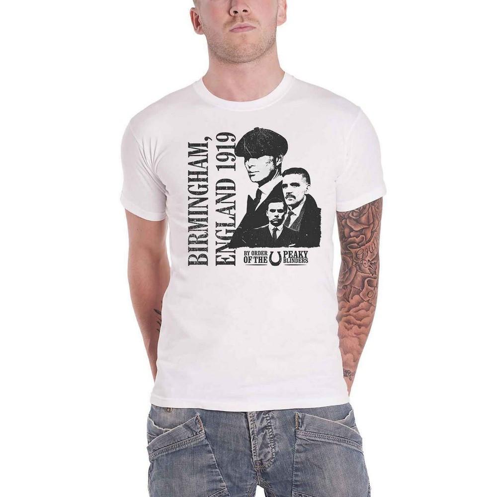 England 1919 Tshirt Damen Weiss M von Peaky Blinders