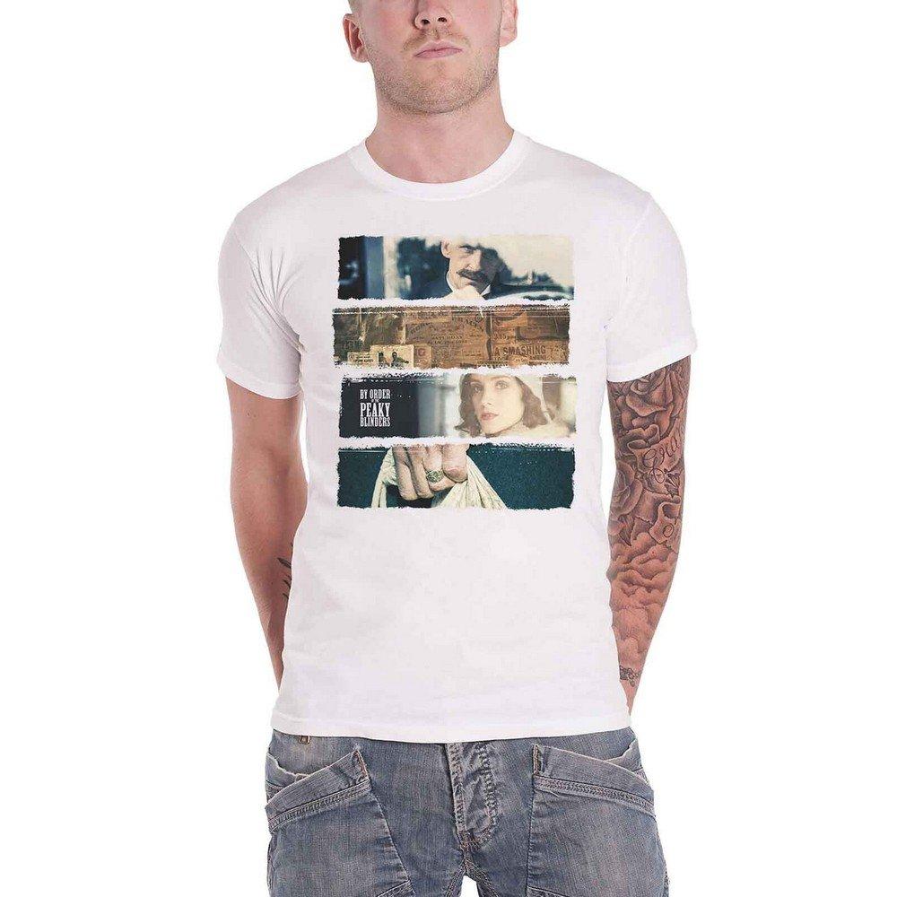 Slices Tshirt Damen Weiss M von Peaky Blinders