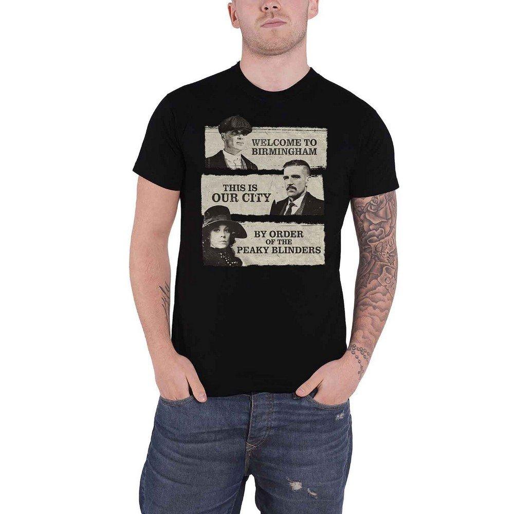 This Is Our City Tshirt Damen Schwarz XL von Peaky Blinders