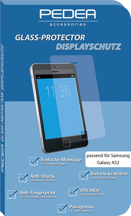 PEDEA Displayschutzfolie »Displayschutz Samsung Galaxy A52/A52 5G«, für Samsung Galaxy A52-Samsung Galaxy A52 5G von Pedea