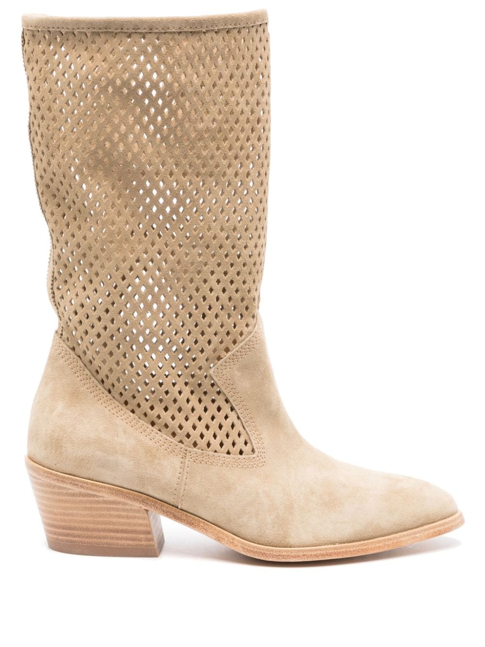 Pedro Garcia Aspen leather boots - Neutrals