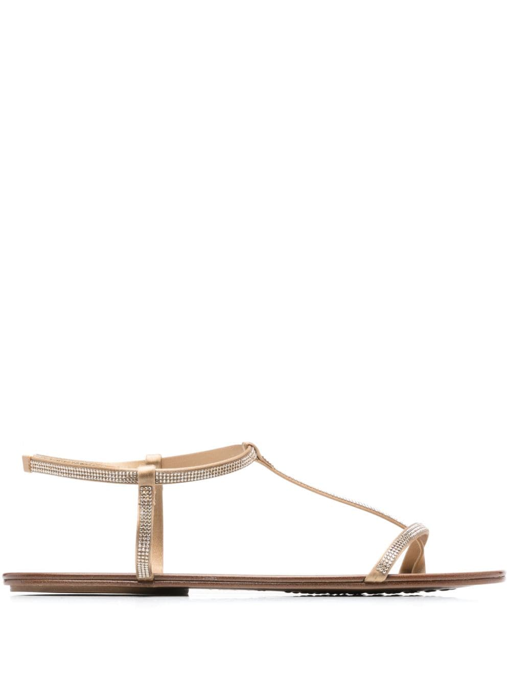 Pedro Garcia Paca crystal-embellished sandals - Gold von Pedro Garcia