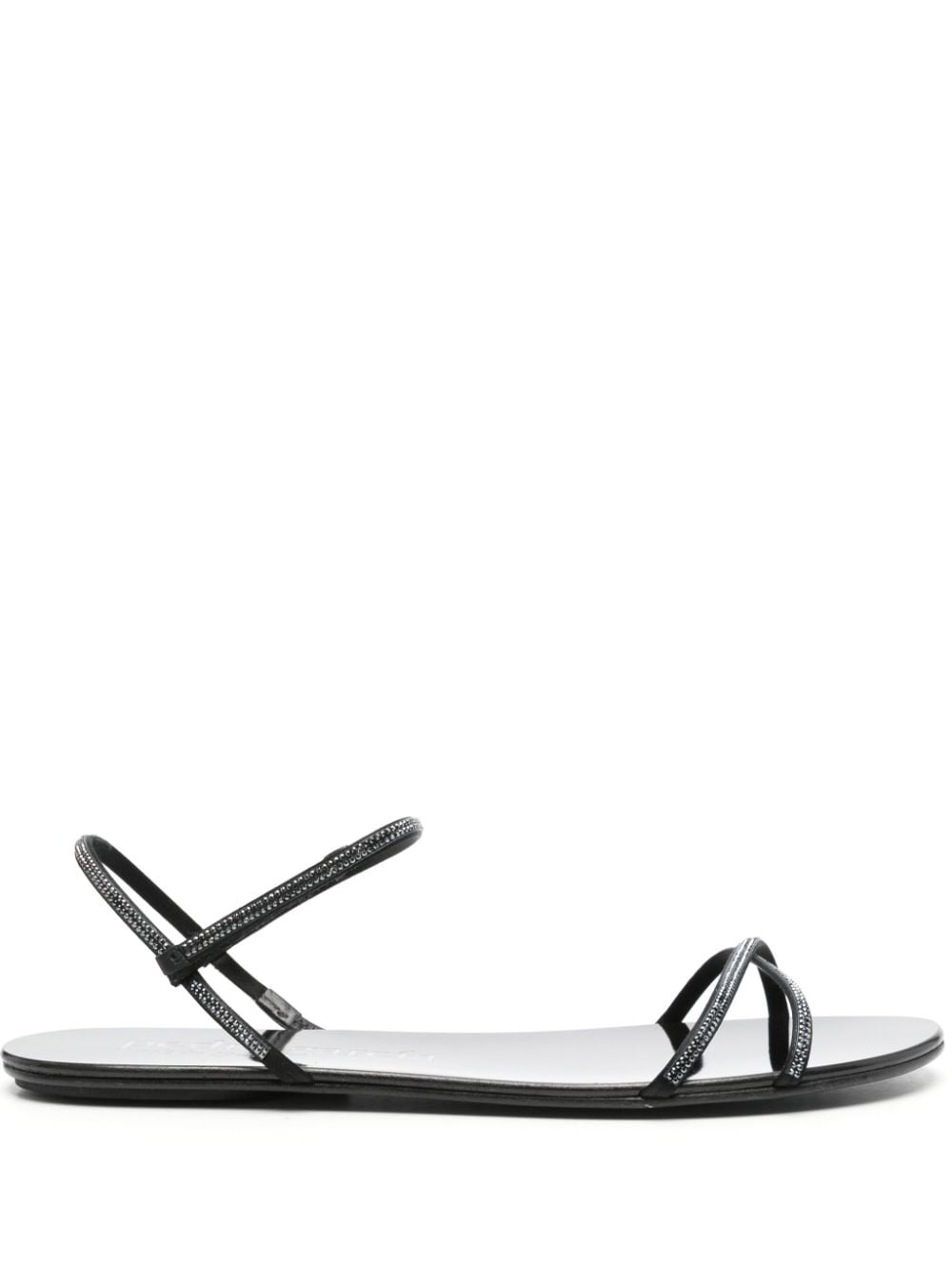 Pedro Garcia Panie crystal-embellished sandals - Black von Pedro Garcia