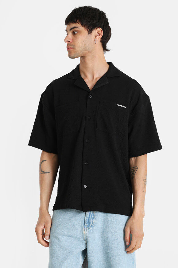 Pegador Acado strukturiertes Hemd | Black | Herren  | S von Pegador