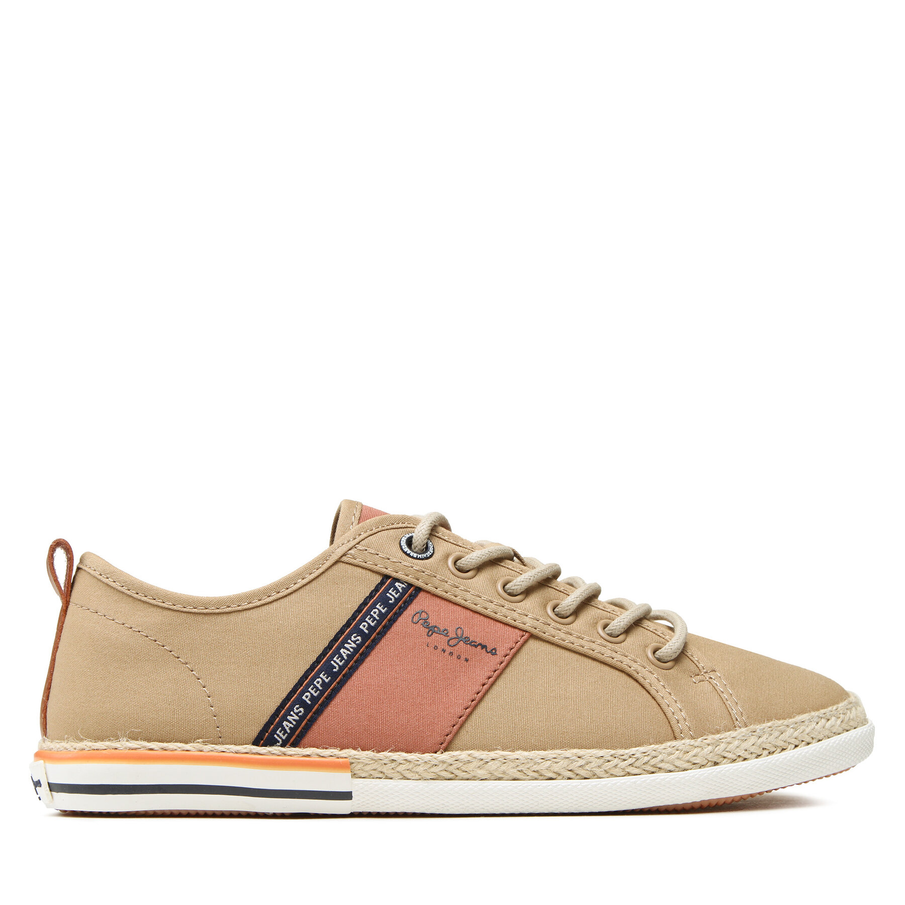 Espadrilles Pepe Jeans Maoui Tape Sunset PMS30916 Camel 855 von Pepe Jeans