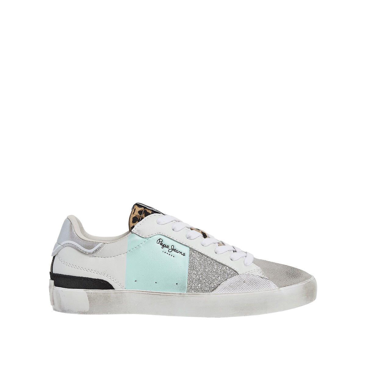 Flache Sneakers Lane Shine von Pepe Jeans