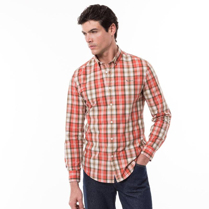 Hemd, Langarm Herren Orange M von Pepe Jeans