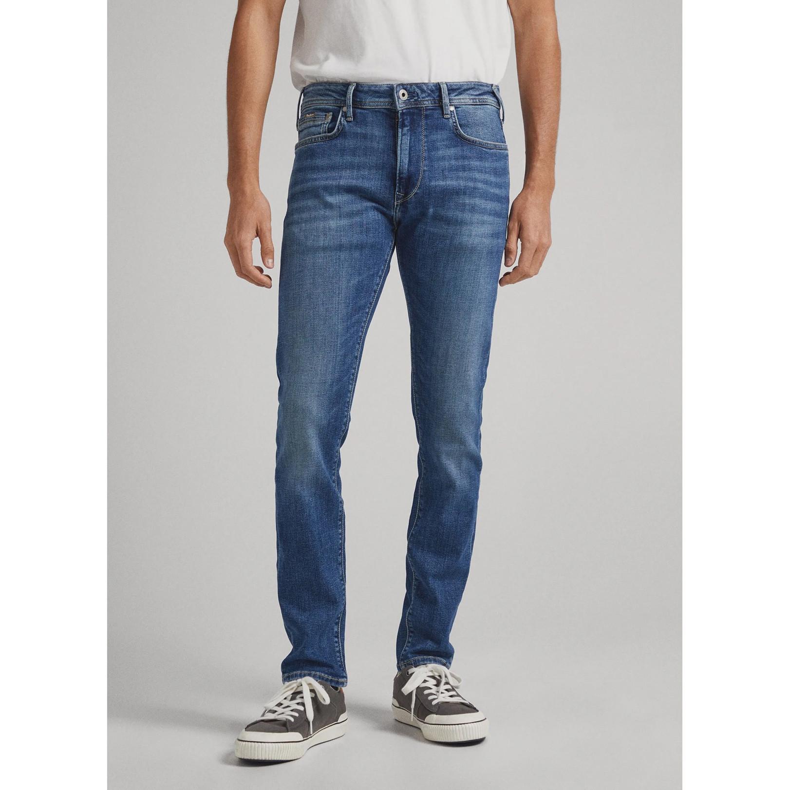 Jeans, Slim Fit Herren Blau L30/W30 von Pepe Jeans