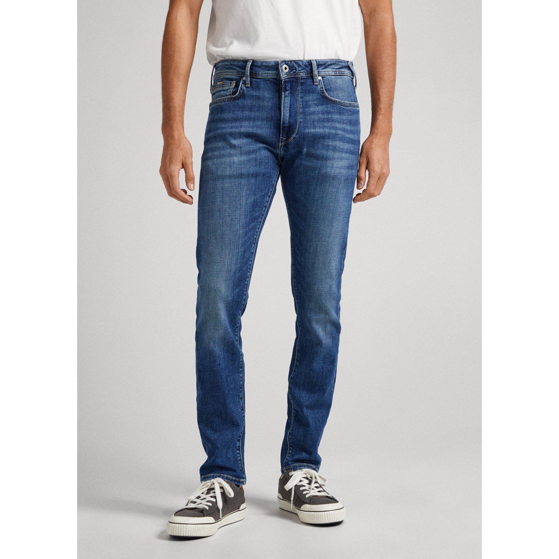 Jeans, Slim Fit Herren Blau  L32/W31 von Pepe Jeans