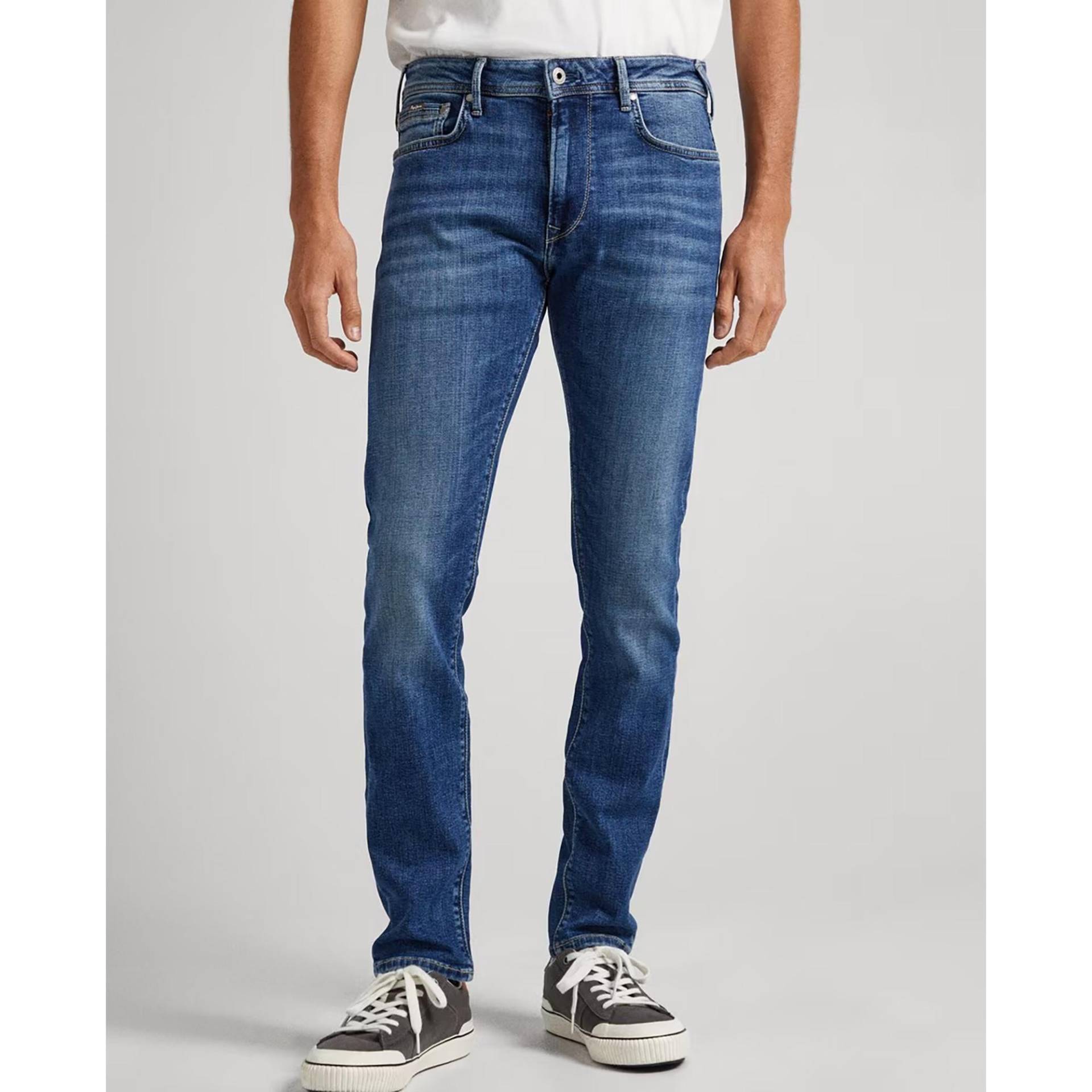 Jeans, Slim Fit Herren Blau  L34/W34 von Pepe Jeans
