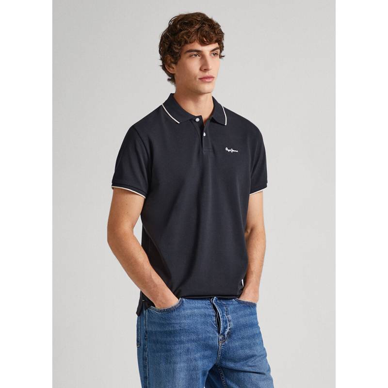 Kurzärmeliges Poloshirt mit kontrastierenden Details von Pepe Jeans