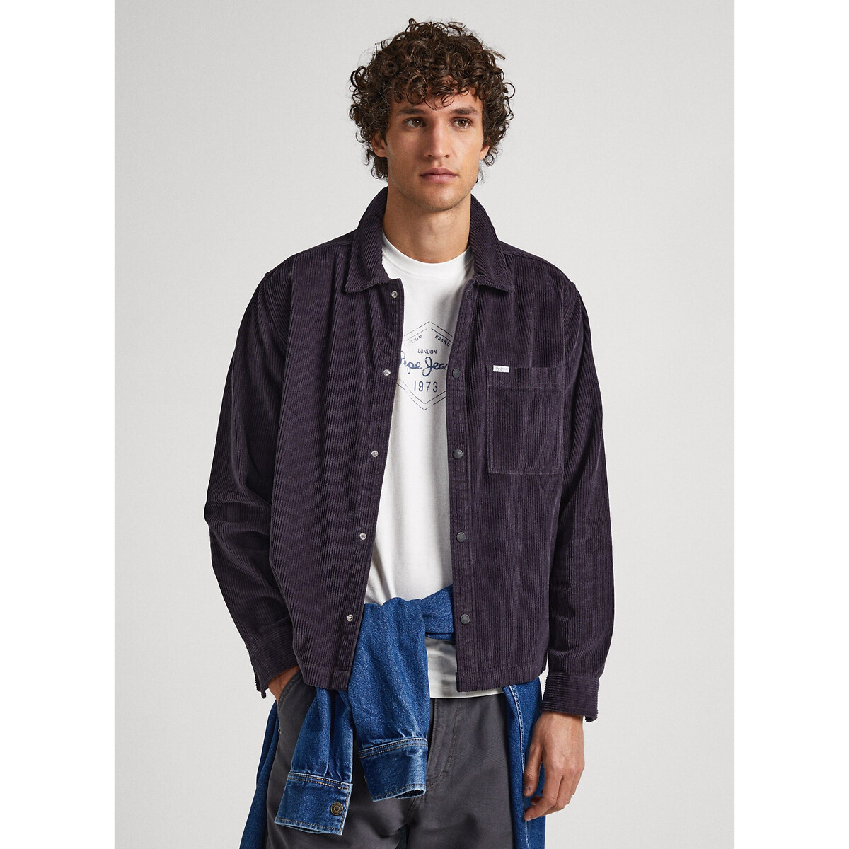 Overshirt aus Cord von Pepe Jeans