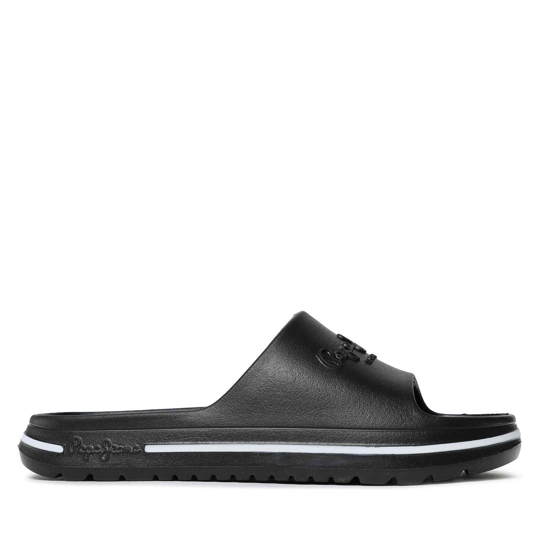 Pantoletten Pepe Jeans Beach Slide W PLS70131 Black 999 von Pepe Jeans