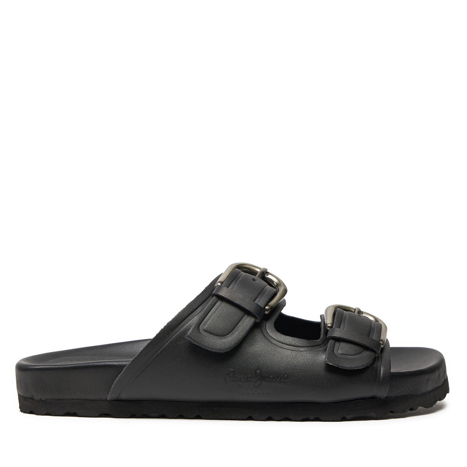 Pantoletten Pepe Jeans Oban Block PLS80005 Black 999 von Pepe Jeans